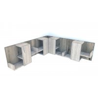 ANSAMBLU BIROU BOB SI DRESSING DSO / DECOR K365